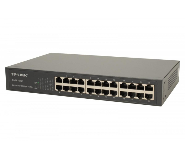 TP-Link 24p TL-SF1024D Rack (24x10/100Mbit) - 200765 - zdjęcie 3